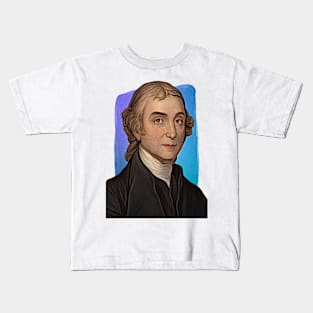 English Chemist Joseph Priestley illustration Kids T-Shirt